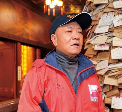 黃文隆表示,台北文昌宮的參拜人數,一天可破萬。 黃文隆表示,台北文昌宮的參拜人數,一天可破萬。