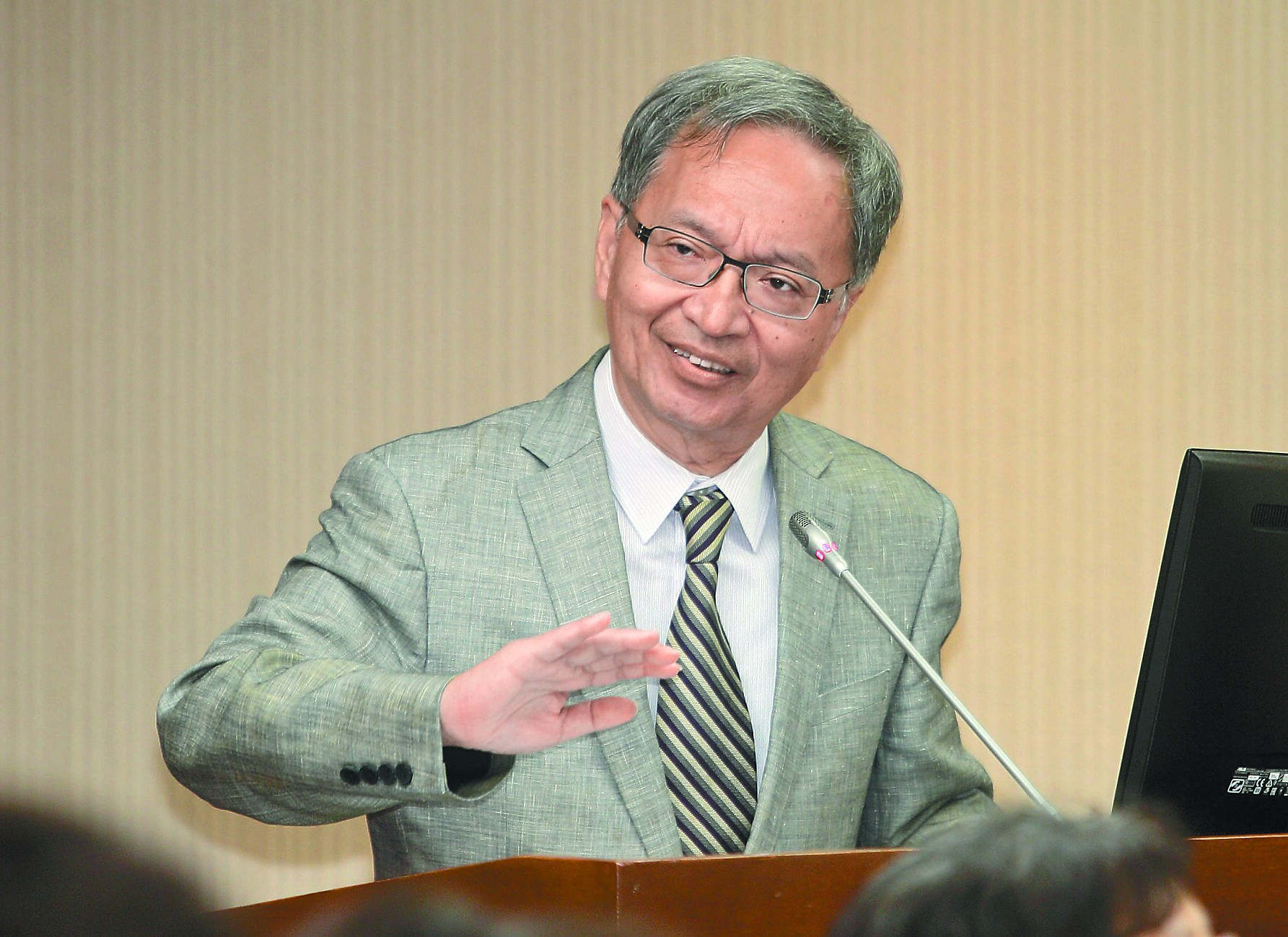 衛福部長薛瑞元。(張鎧乙攝) image