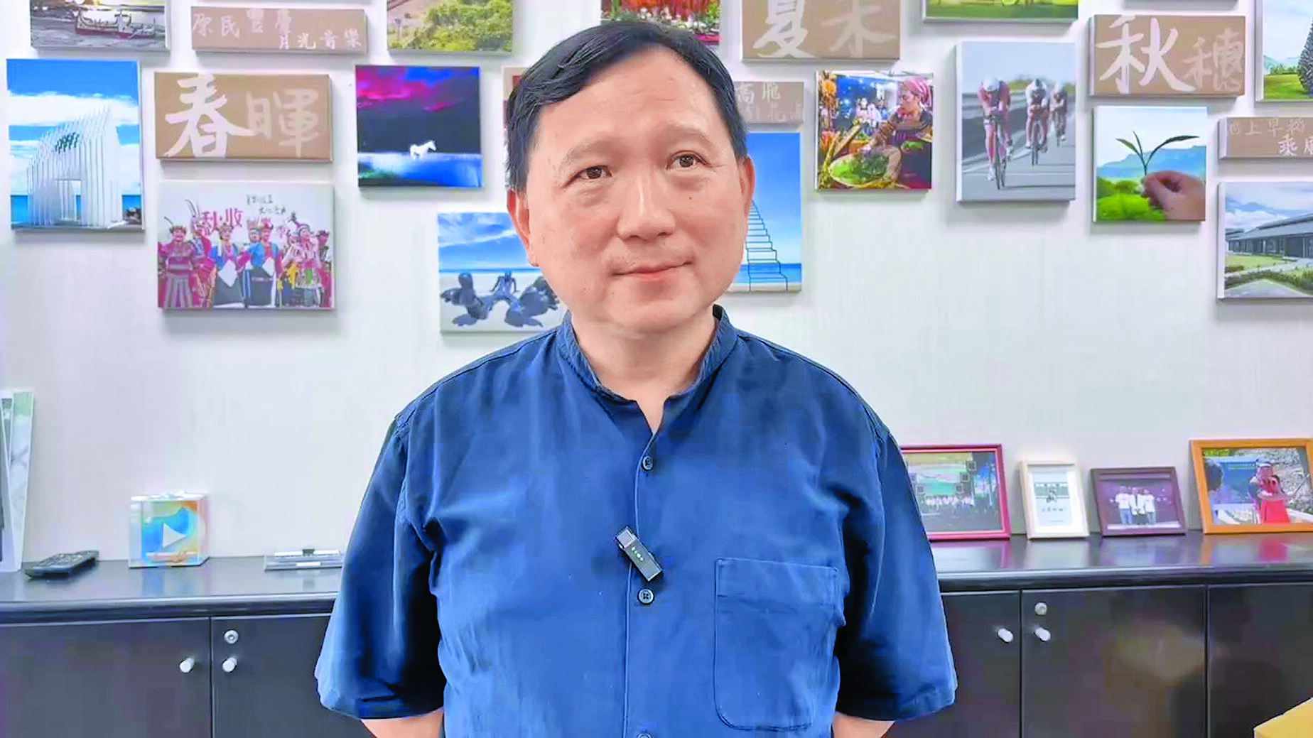 農業部表示台東縣府跳過中央兩岸協議機制逕自外銷釋迦,因此未接獲大陸檢疫不合格通知,台東縣副縣長王志輝(見圖)表示,台東縣府亦未接獲相關通知。(蔡旻妤攝) image