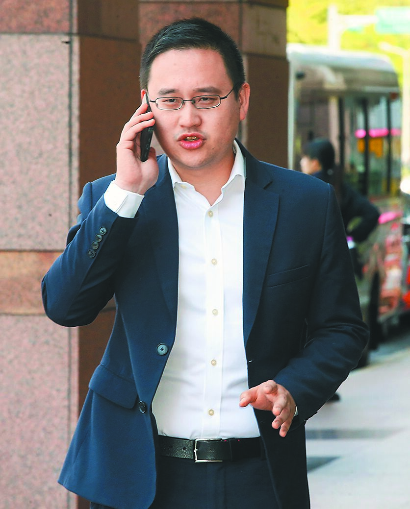 疑似民進黨立委羅致政與蔡英文總統對話錄音檔中,蔡提及外交部長吳釗燮曾打算把「翻譯哥」趙怡翔(見圖)送去做駐美副代表,但被蔡攔下來。(本報資料照片) image