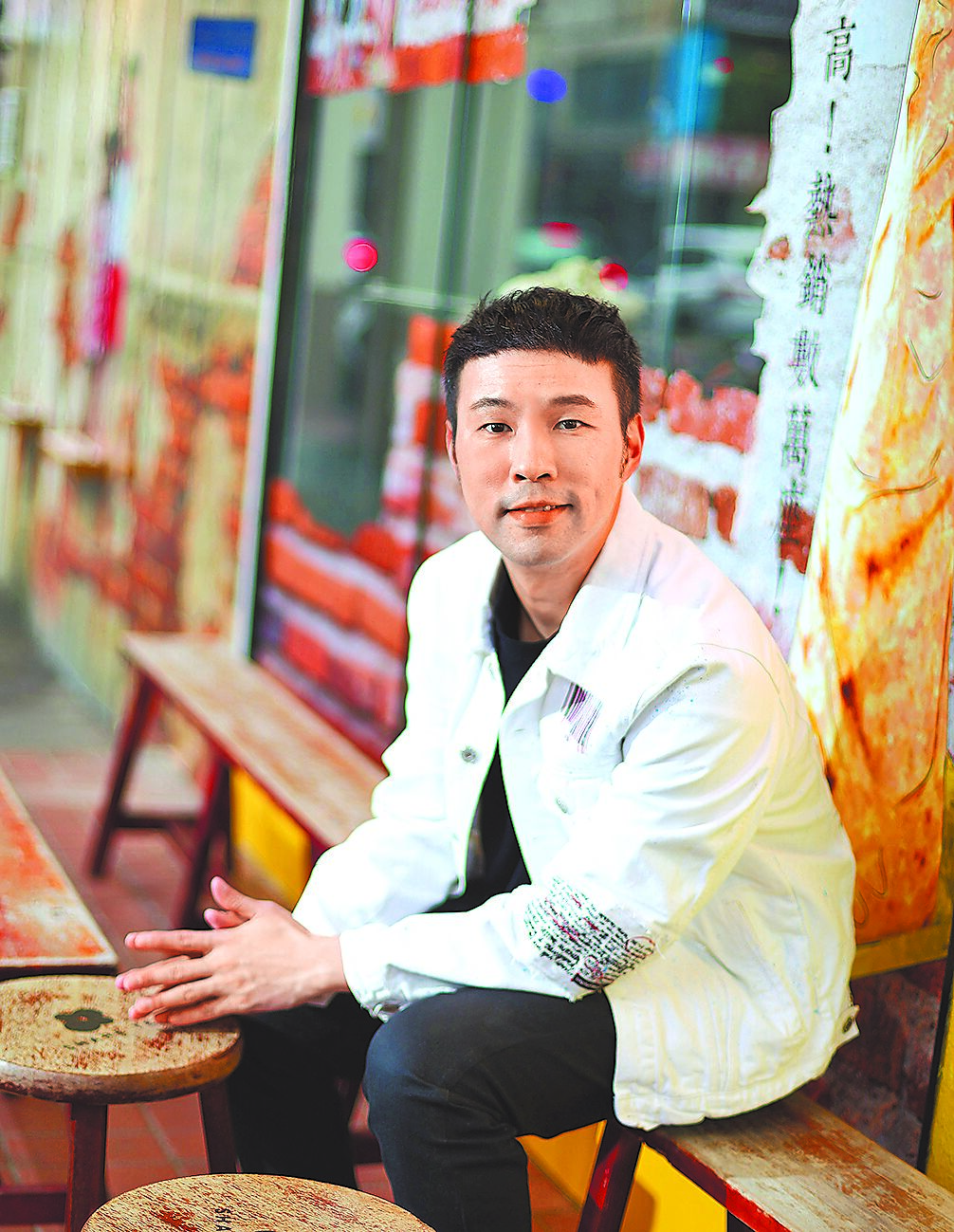 陳威全今年將繼續推出音樂作品,並前往各地舉辦演唱會。(陳俊吉攝) image