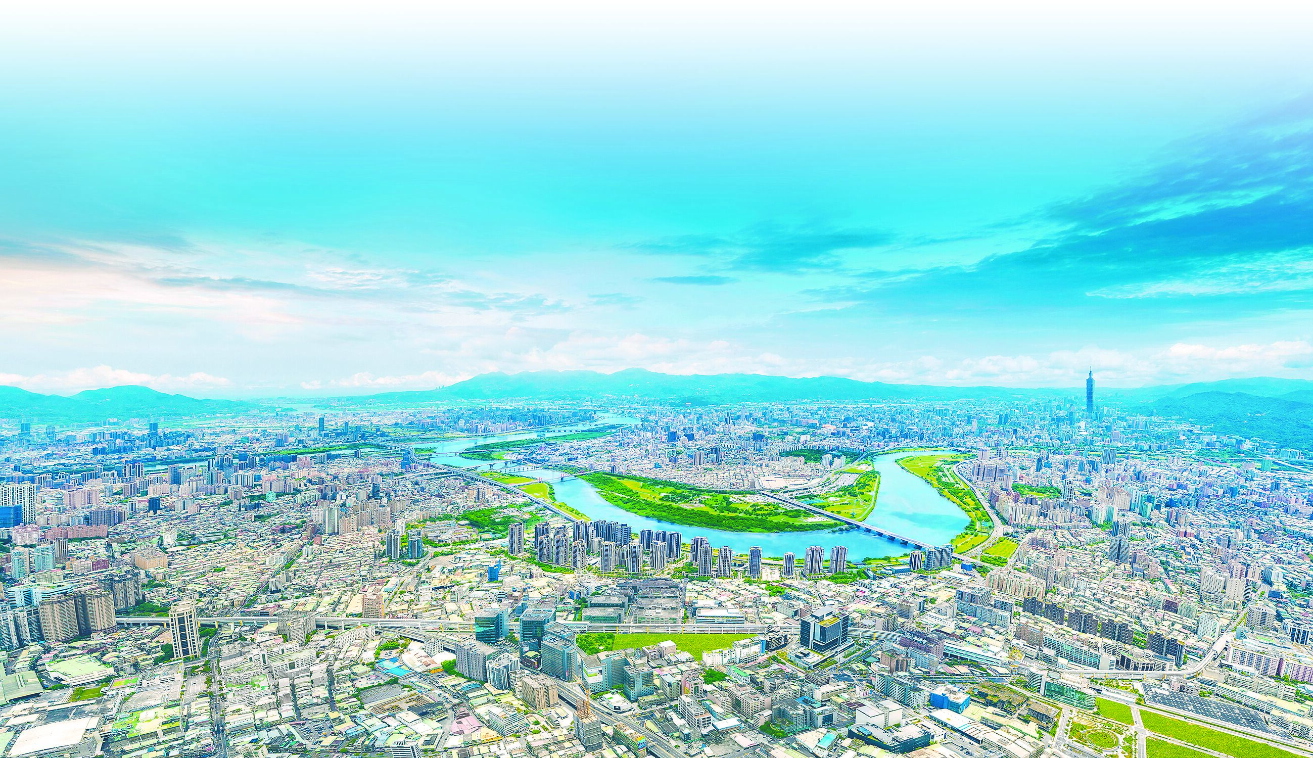 國泰建設攜手三井不動產推出總銷300億的「META PARK」,完工後,將成為中和摩天地標。(海悅提供/王莫昀台北傳真) image