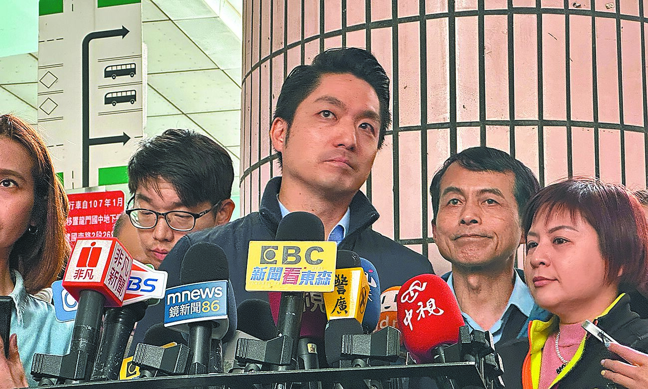 台北市長蔣萬安(中)2月29日表示,中央、地方要以更快速、更有效率的方式推動社子島開發案,才能符合當地民眾期待。(丁上程攝) image
