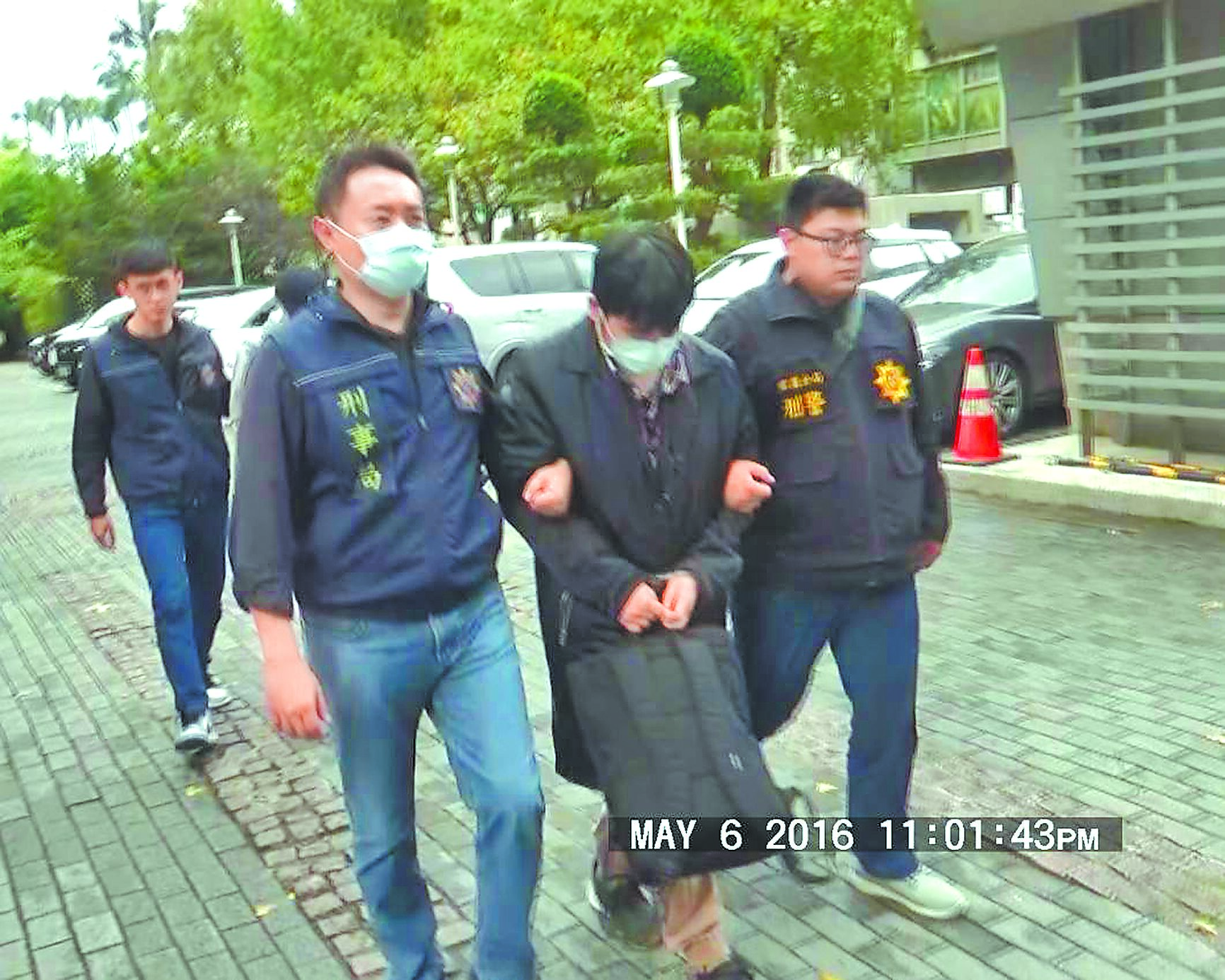 刑事局2023年11月將涉嫌詐保的廖姓、張姓2嫌移送台北地檢署偵辦。(翻攝照片/林郁平台北傳真) image
