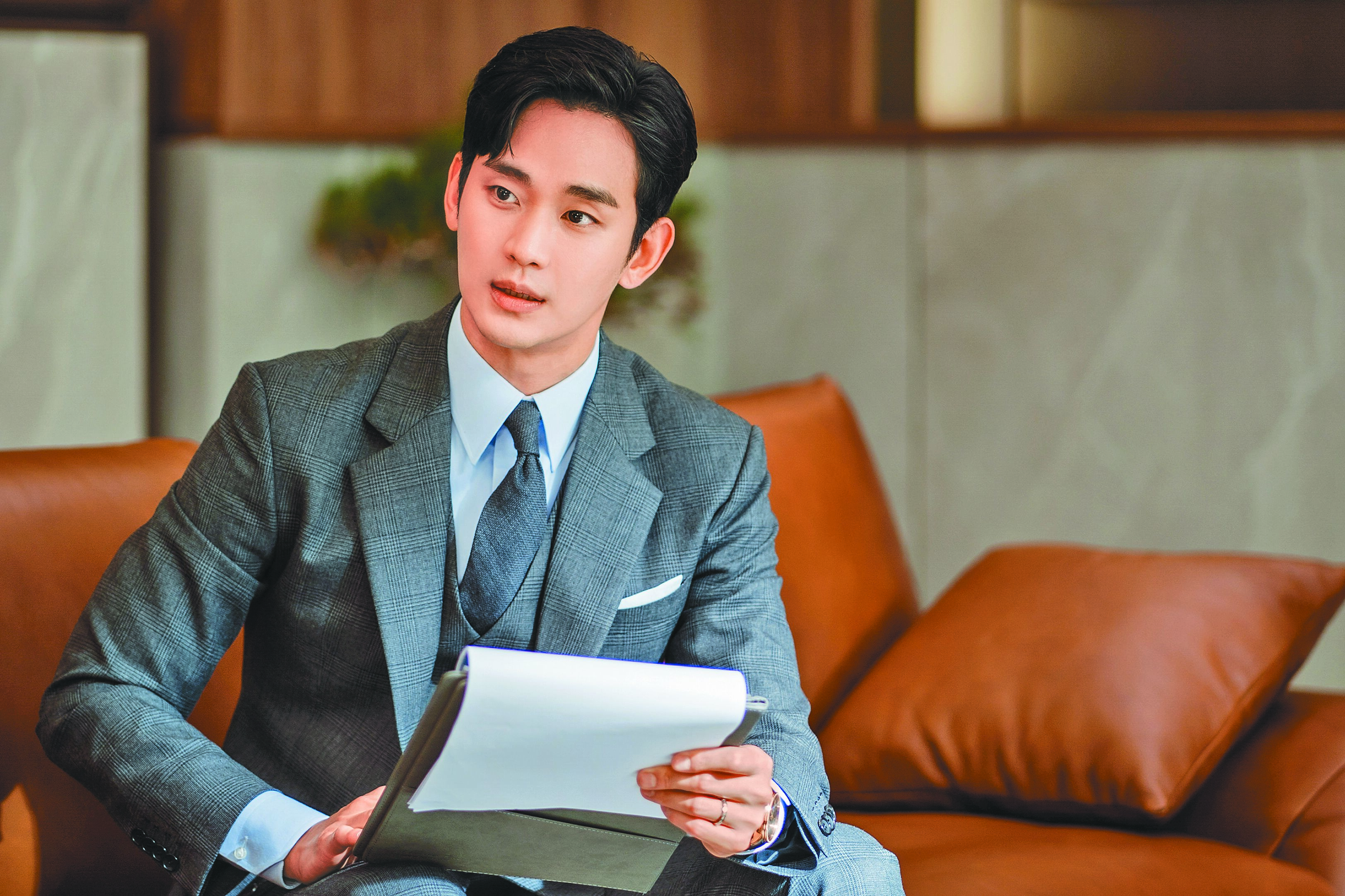 金秀賢主演的《淚之女王》口碑收視雙收。(Netflix提供) image