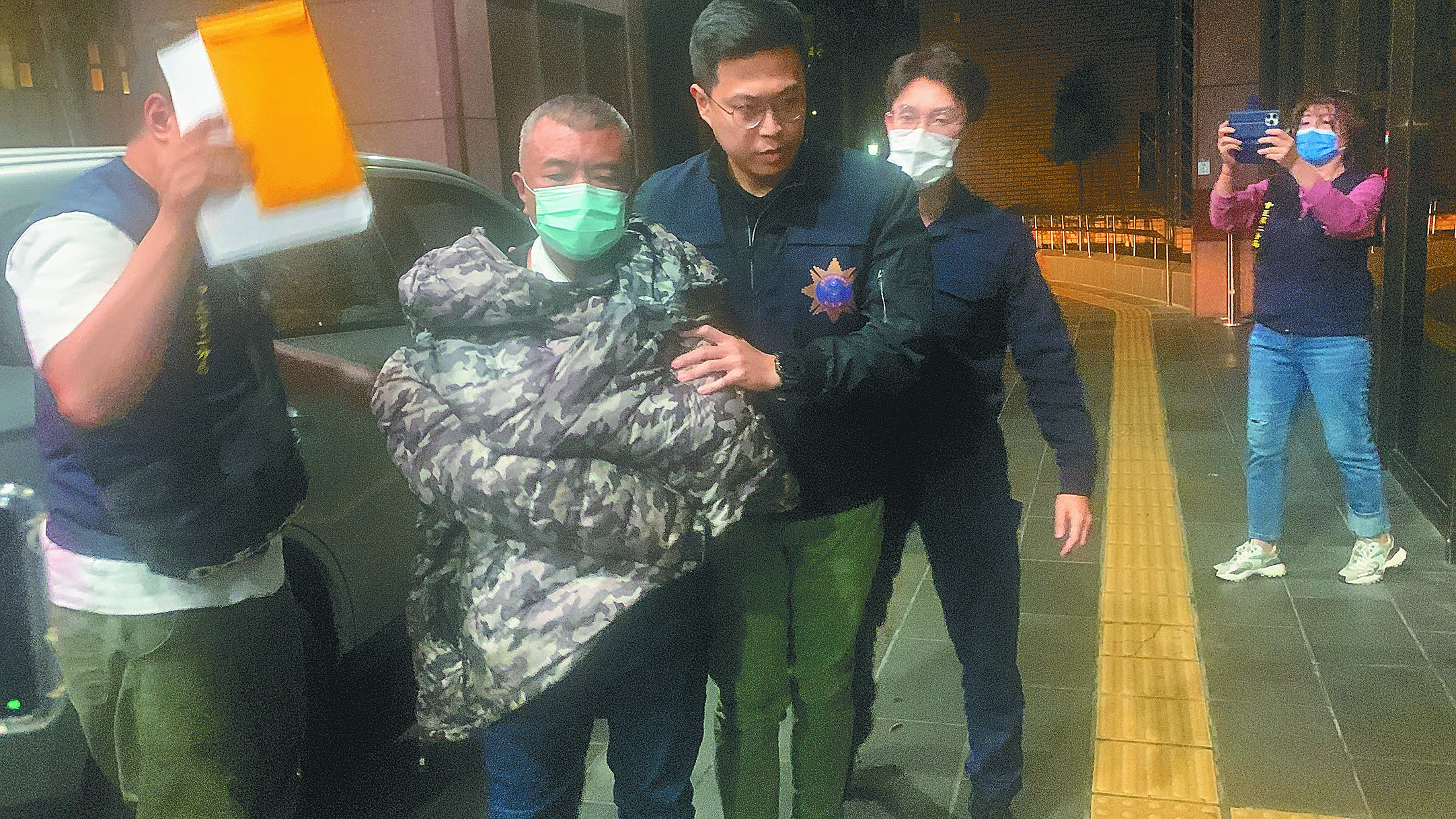在南投縣經營民宿的張盛德28日持槍前往數位部開3槍,法院29日裁定收押禁見。(本報資料照片) image