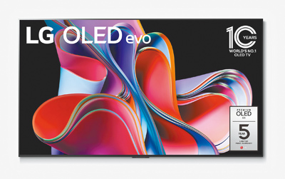 LG OLED evo G3零間隙藝廊系列AI物聯網智慧電視65吋,13萬4000元。(LG提供) image