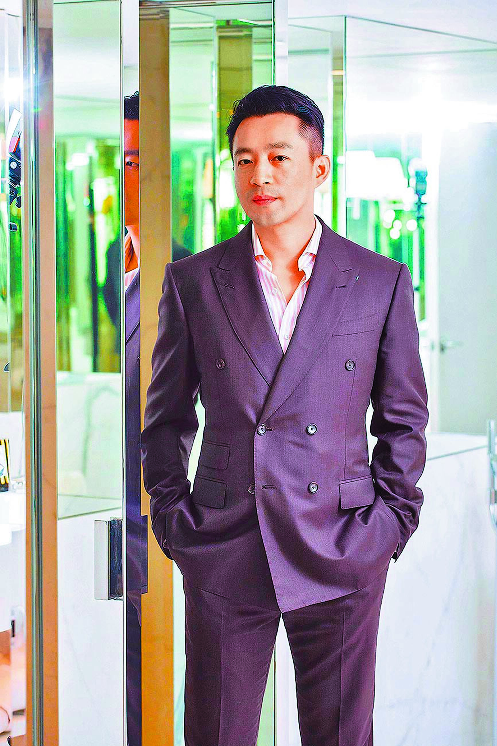 汪小菲27日於上海正式跟Mandy領證結婚。(資料照片) image