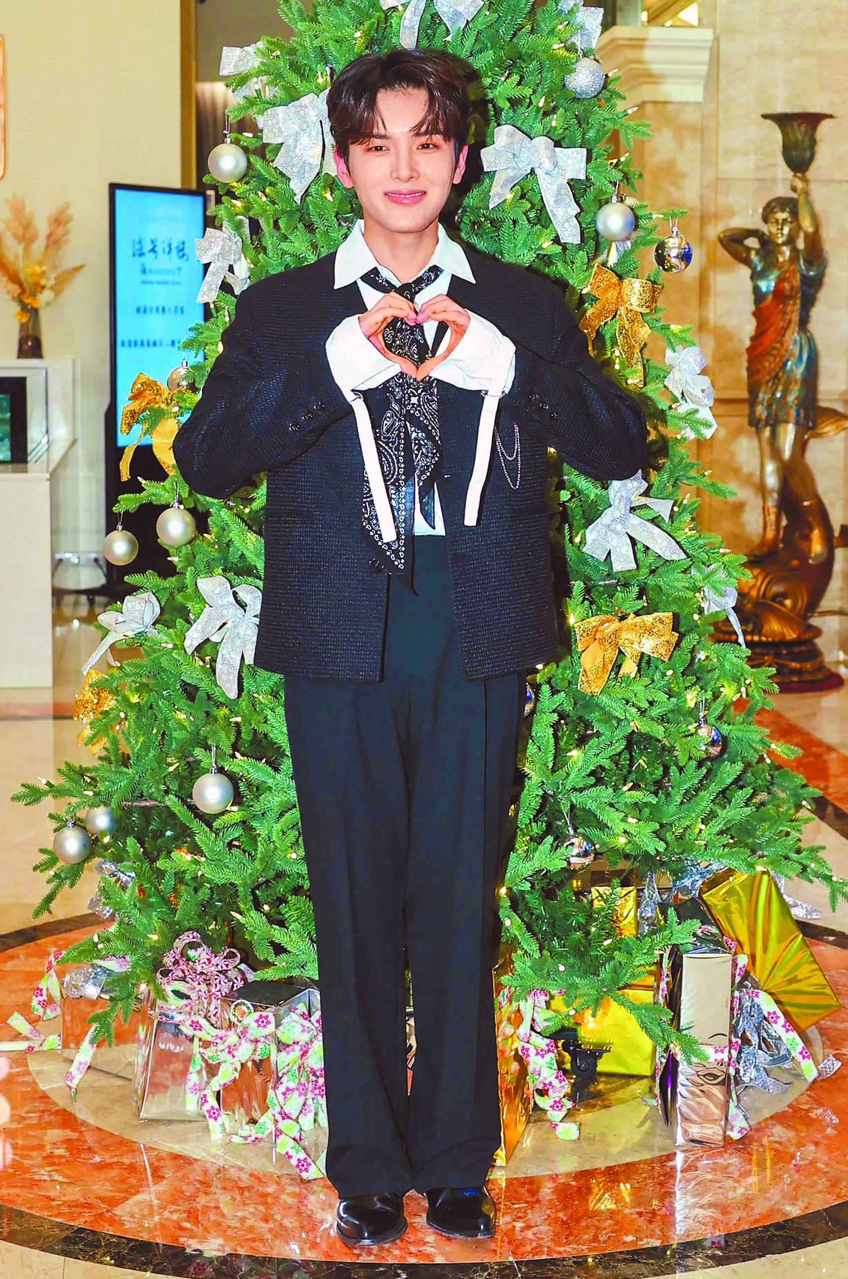 厲旭26日同樣在首爾舉辦婚禮,成為偶像人夫。(資料照片) image
