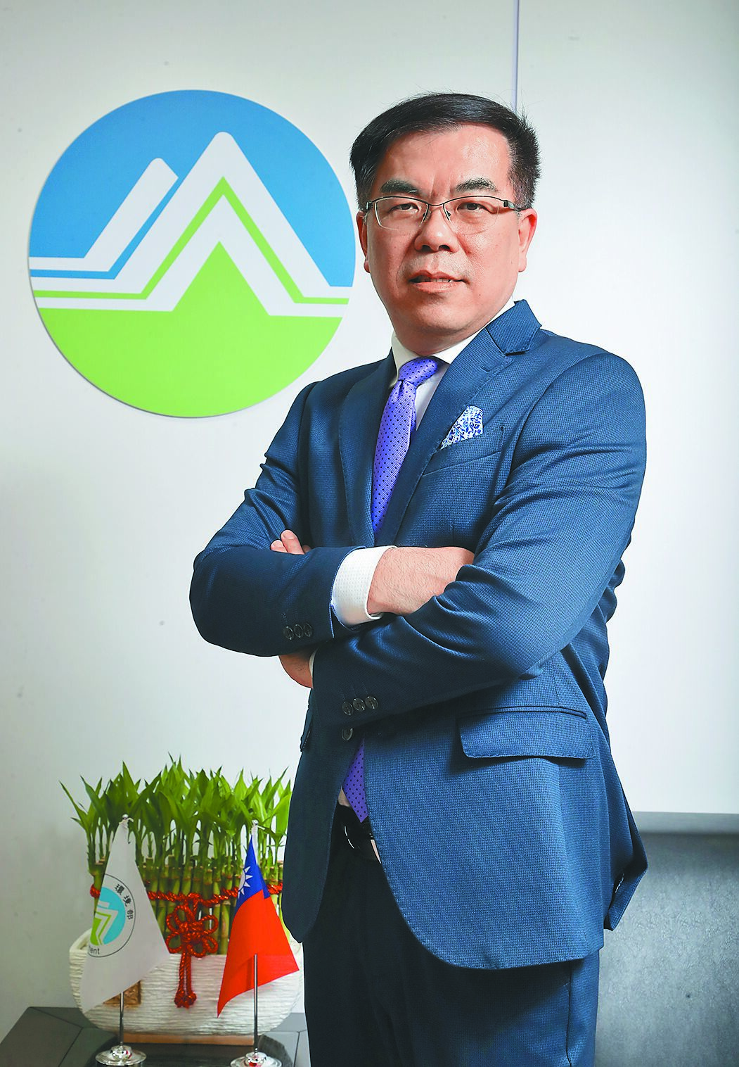 氣象專家彭啟明以黑馬之姿擔任環境部長,他未來要以更開放的態度,讓民間參與、溝通。(劉宗龍攝) image