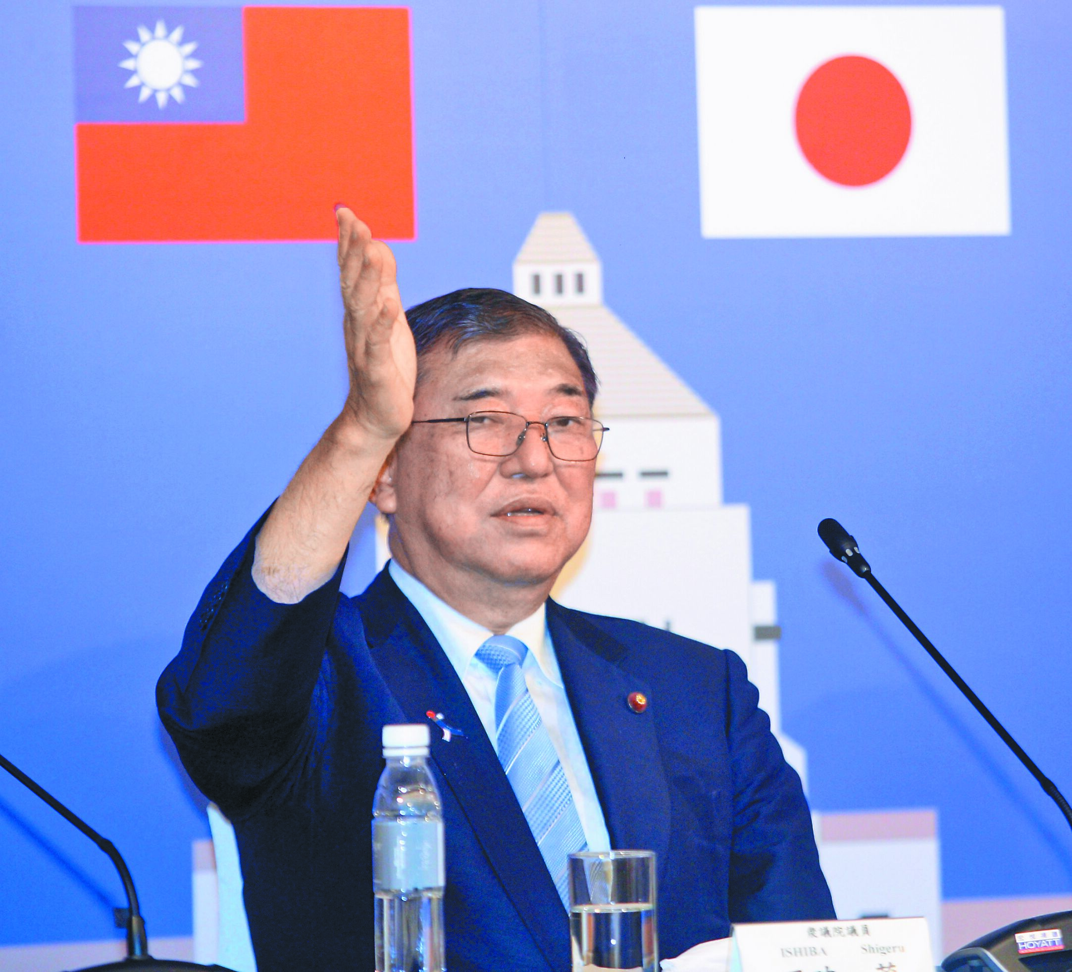 日本前防衛大臣、自民黨前幹事長石破茂8月將率跨黨派國會議員訪台。(本報資料照片) image