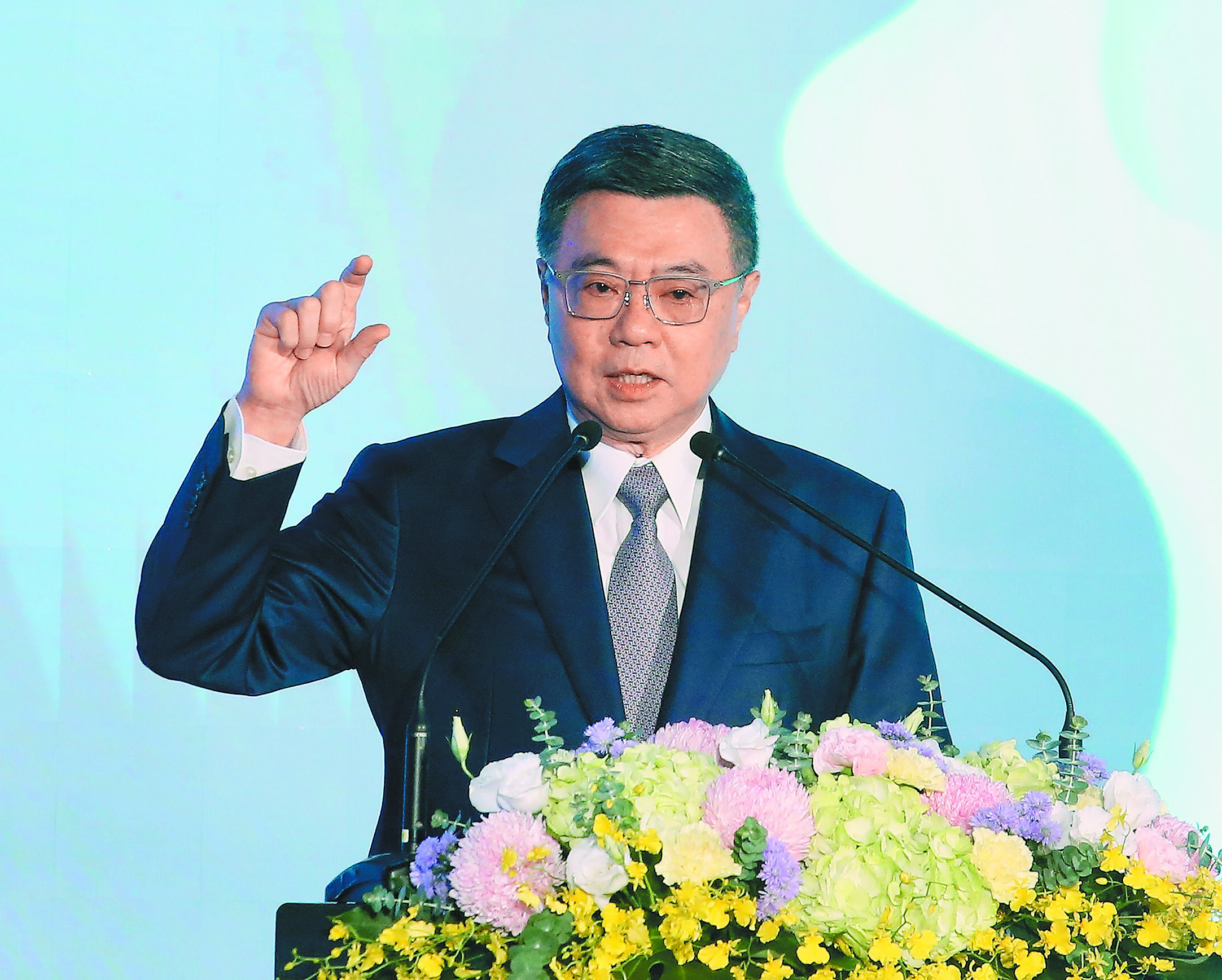 行政院長卓榮泰。(范揚光攝) image
