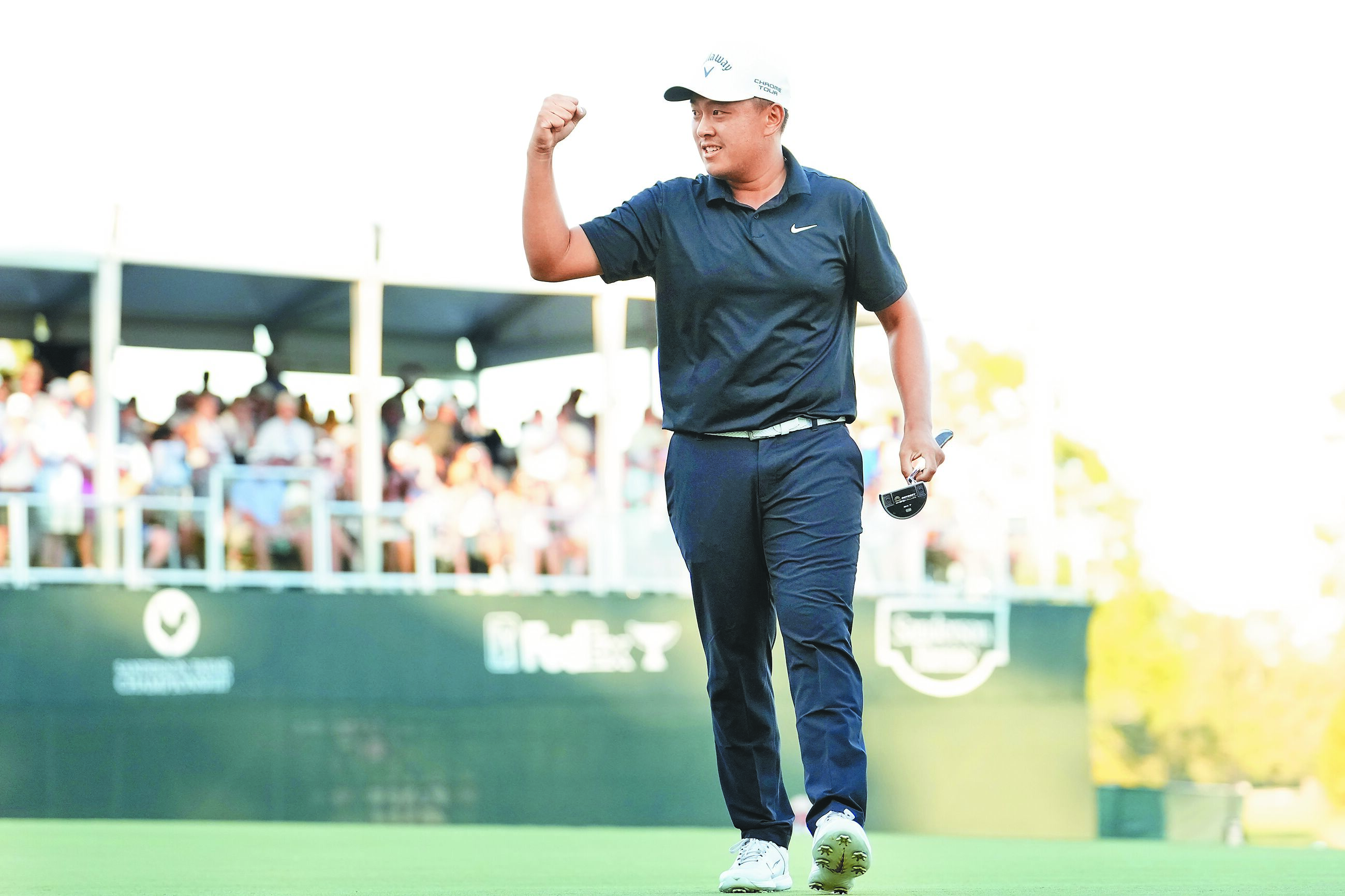 俞俊安成為史上第3位奪下PGA冠軍的台灣選手。(PGA提供) image