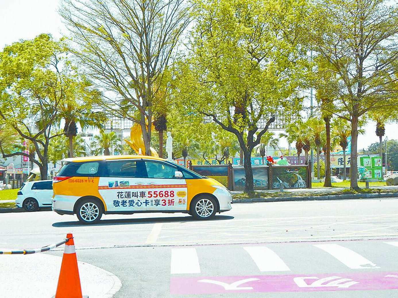 花蓮敬老愛心計程車隊3月上路使用率高。(本報資料照片) image