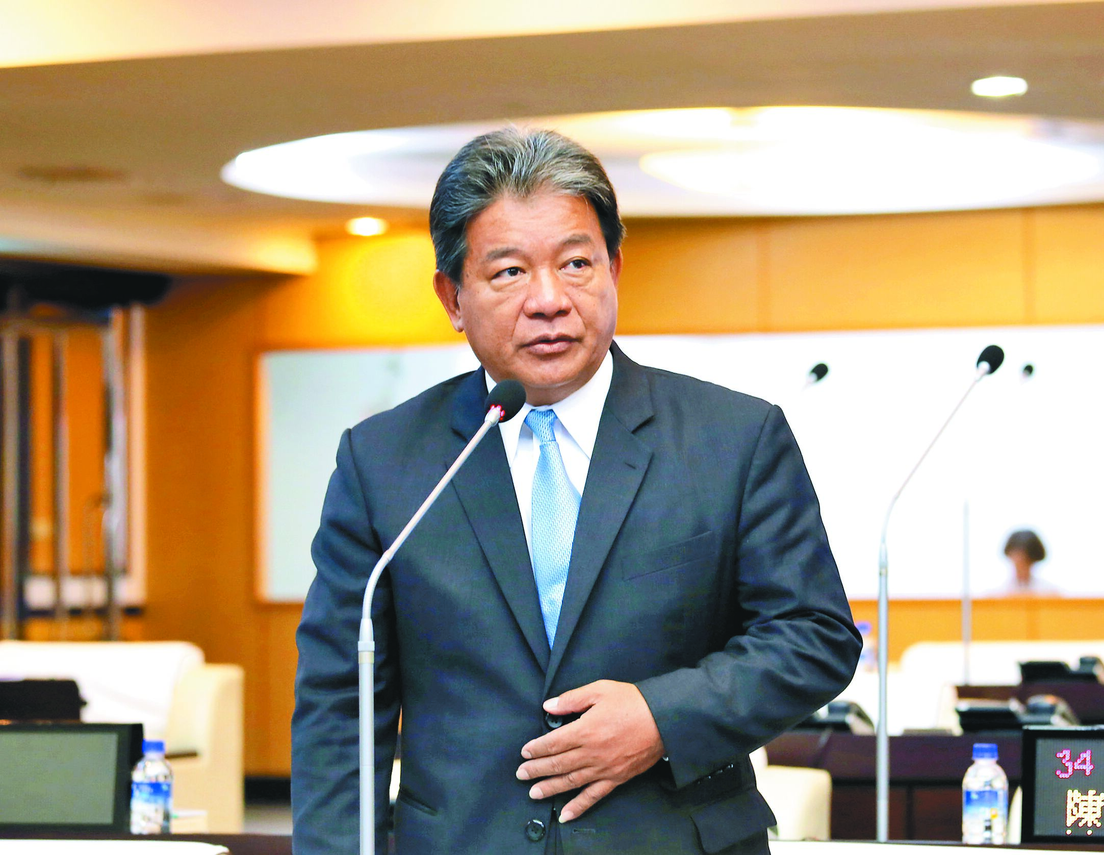 前台南市議長郭信良。(本報資料照片) image