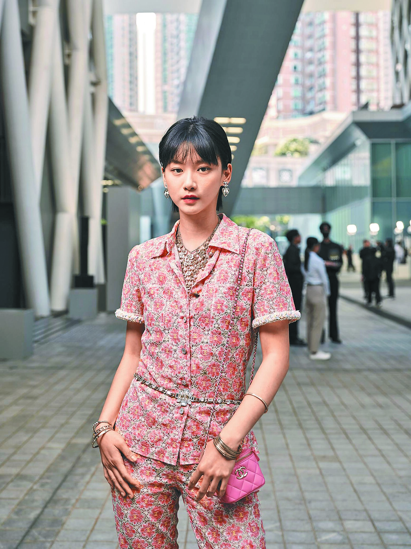 女星袁澧林不僅演出香奈兒微電影,也同樣現身活動現場。(CHANEL提供) 女星袁澧林不僅演出香奈兒微電影,也同樣現身活動現場。(CHANEL提供)