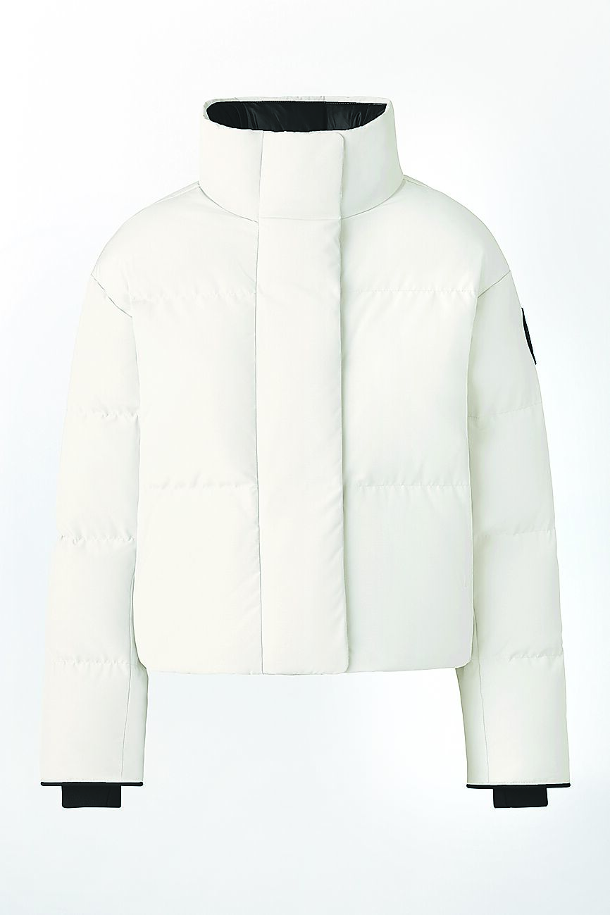 Canada Goose Grandview短版羽絨外套女款,3萬4600元。(Canada Goose提供) Canada Goose Grandview短版羽絨外套女款,3萬4600元。(Canada Goose提供)