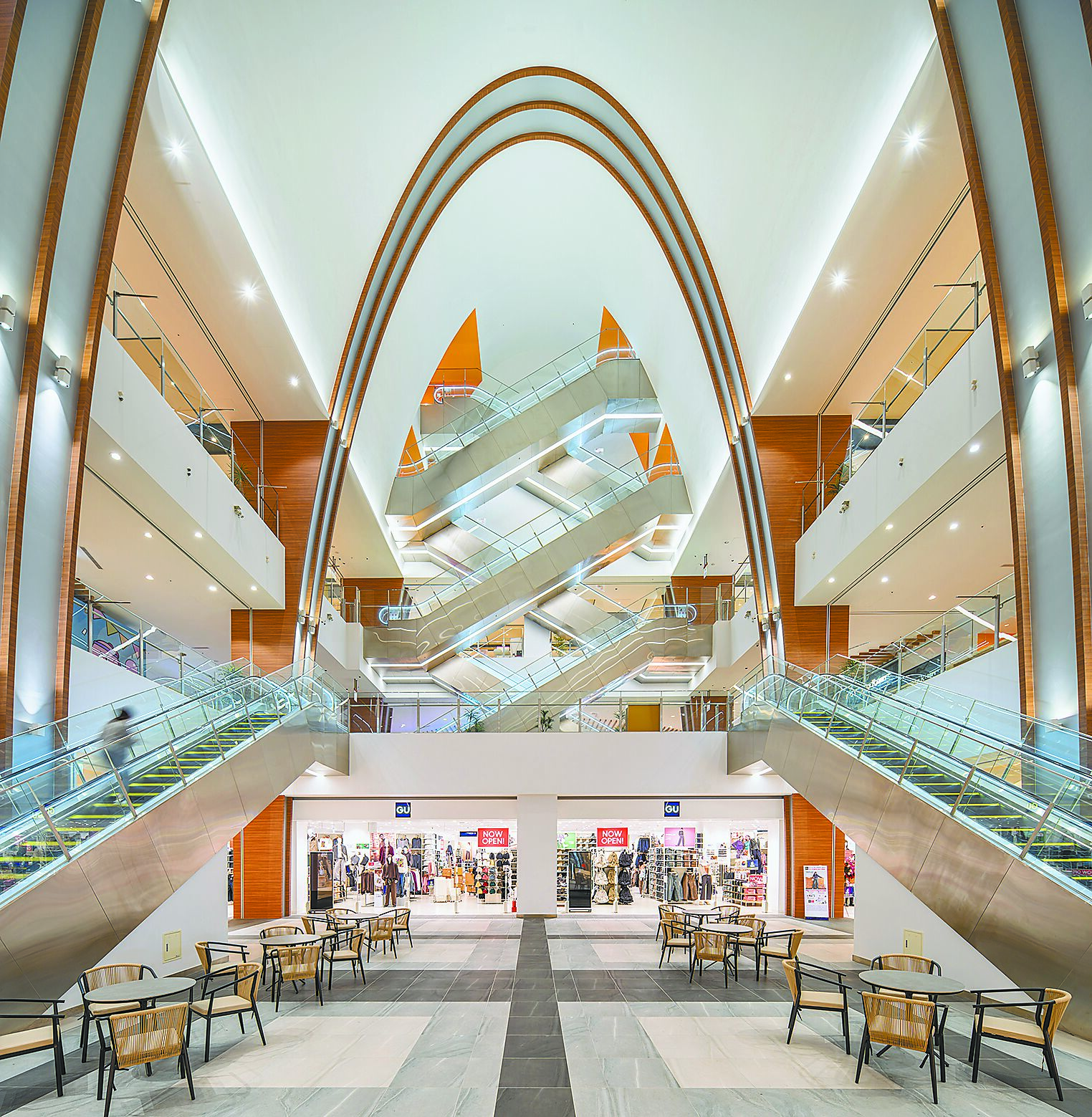林口三井Outlet二館內部空間寬廣。(三井提供) image