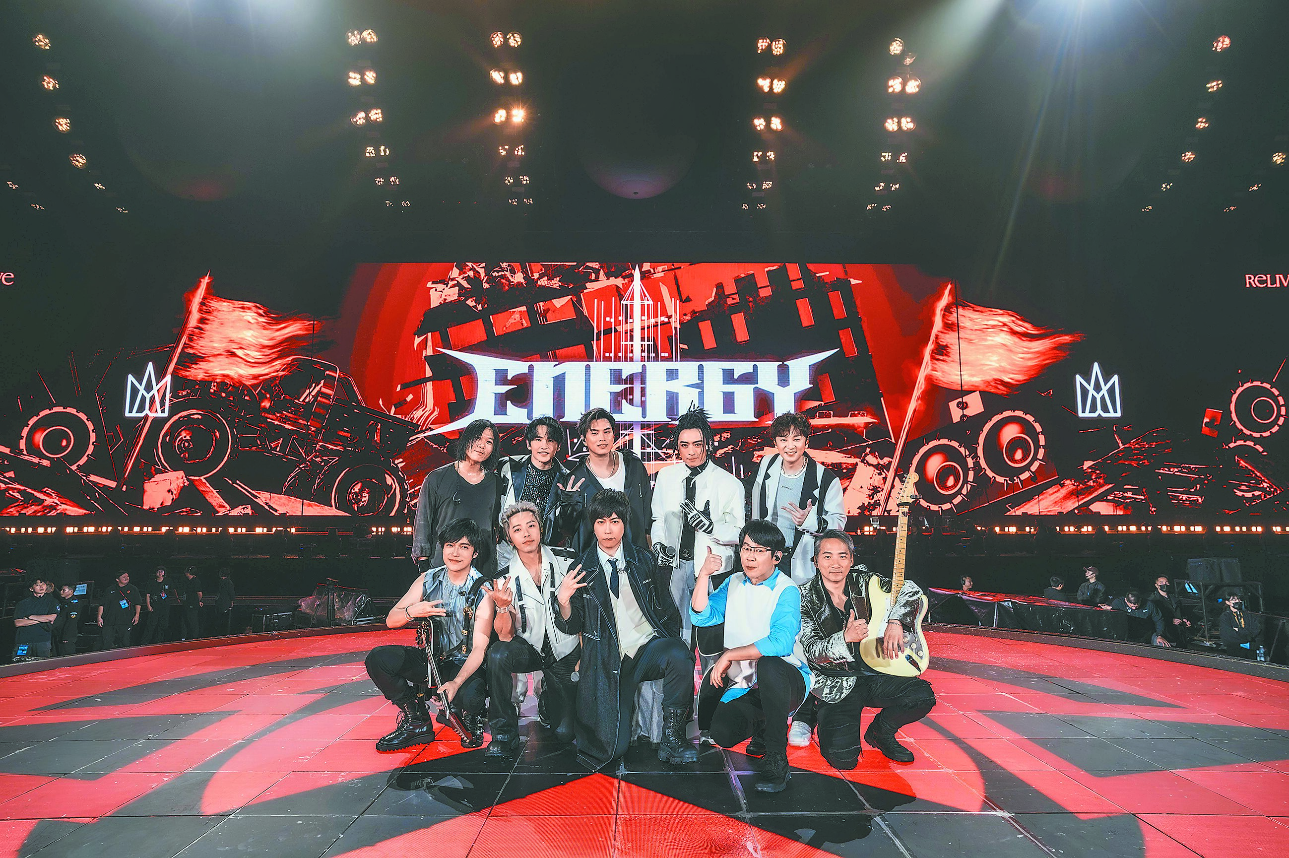 五月天15日在上海體育場開唱,請來Energy擔任嘉賓。(相信音樂提供) image