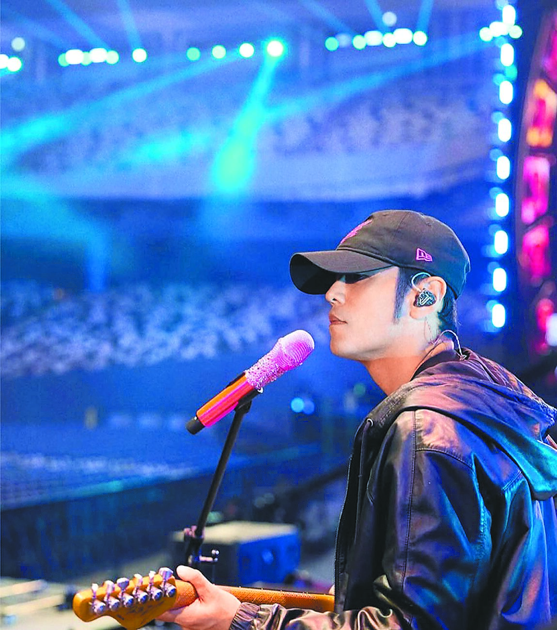 周杰倫4日在臺北大巨蛋進行彩排,期待跟粉絲見面互動。(摘自周杰倫IG) 周杰倫4日在臺北大巨蛋進行彩排,期待跟粉絲見面互動。(摘自周杰倫IG)