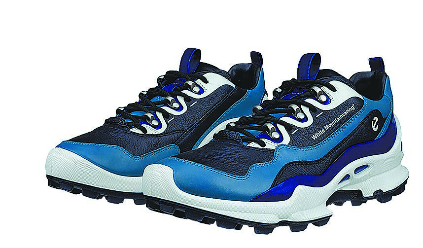 ECCO X White Mountaineering BIOM C-TRAIL男鞋(午夜藍)。(ECCO提供) ECCO X White Mountaineering BIOM C-TRAIL男鞋(午夜藍)。(ECCO提供)