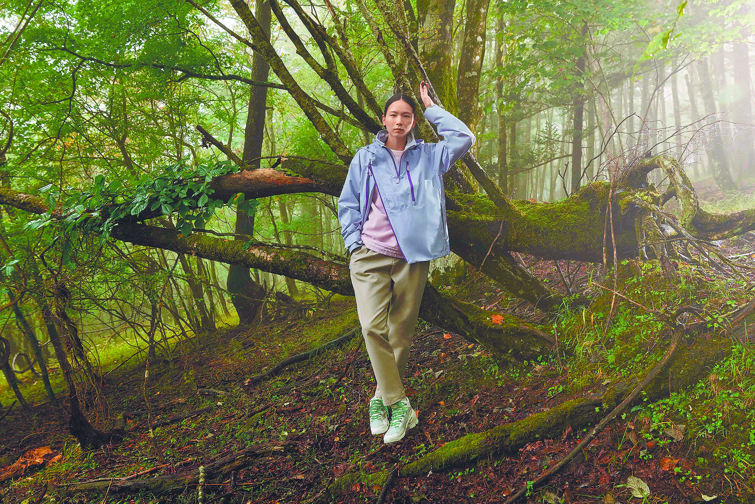 ECCO X White Mountaineering限量聯名服飾,主打機能、舒適、潮流三大設計理念,夾克、帽T、工裝褲等單品都挑得到。(ECCO提供) ECCO X White Mountaineering限量聯名服飾,主打機能、舒適、潮流三大設計理念,夾克、帽T、工裝褲等單品都挑得到。(ECCO提供)