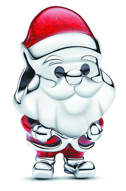 PANDORA玩趣聖誕老人串飾2480元。(PANDORA提供) PANDORA玩趣聖誕老人串飾2480元。(PANDORA提供)