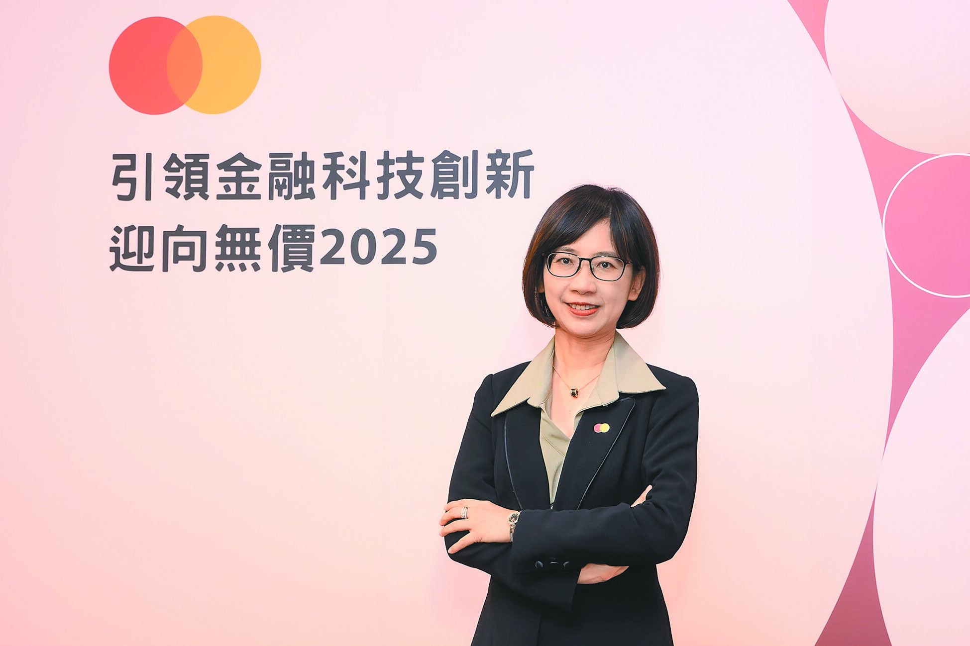 萬事達卡台灣區總經理陳懿文。(萬事達卡提供/黃琮淵台北傳真) image