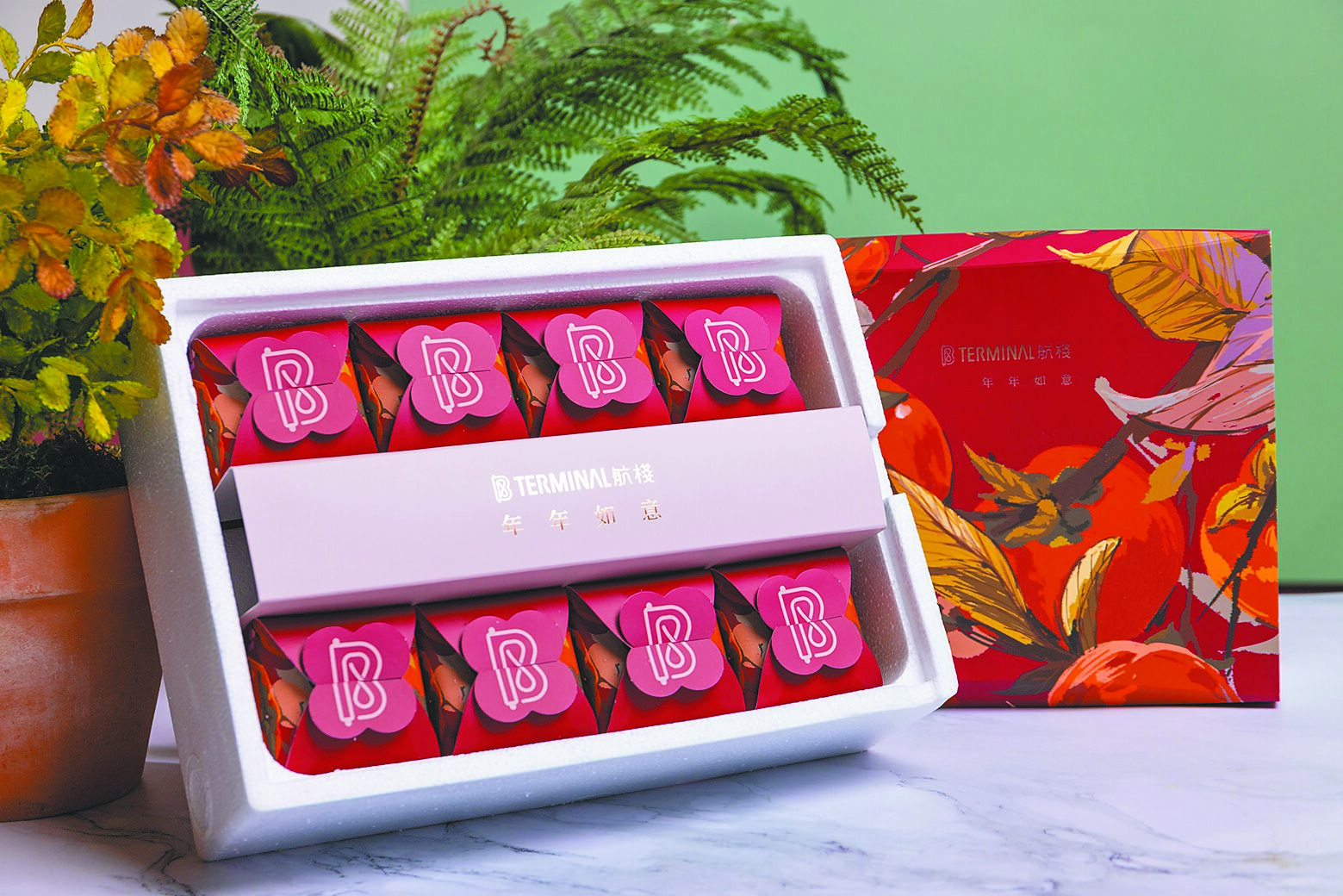 「如意柿」一盒8入,民眾可以直接在網路上訂購,簡單又方便。
(復興航棧提供) 「如意柿」一盒8入,民眾可以直接在網路上訂購,簡單又方便。
(復興航棧提供)