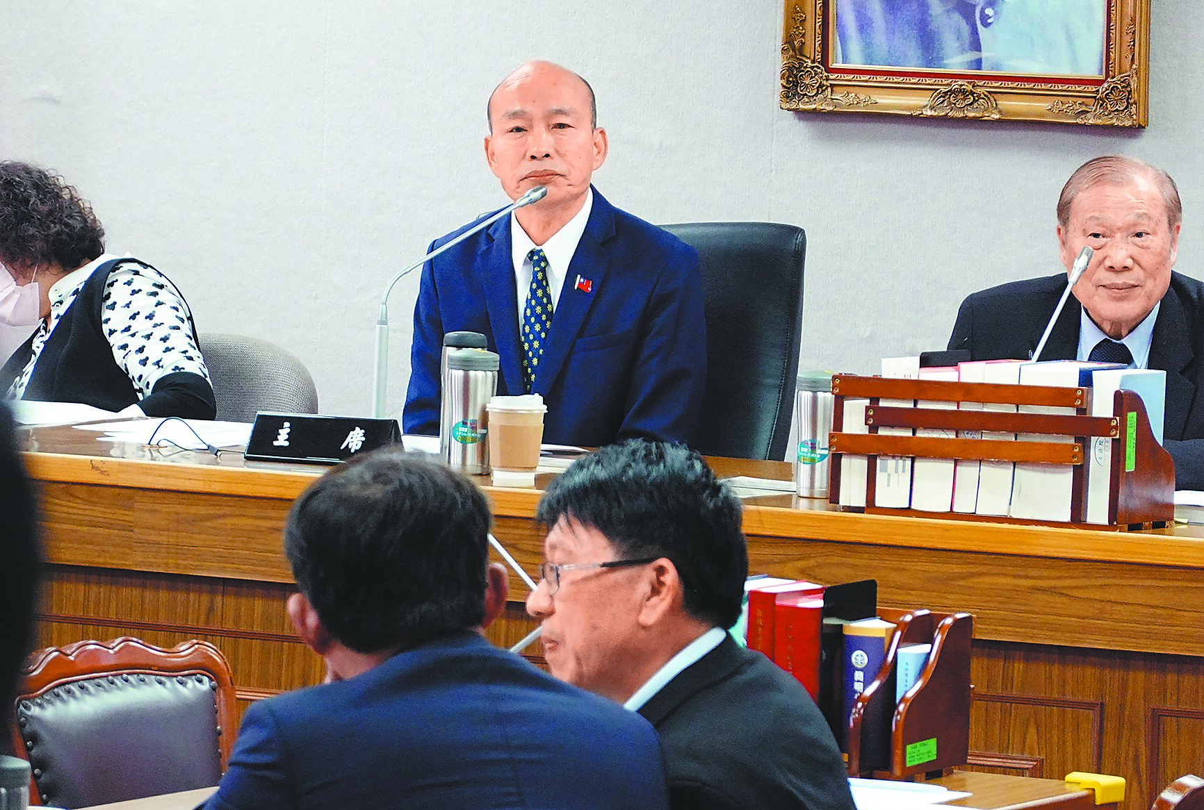 立法院長韓國瑜主持朝野協商。(本報資料照片) image