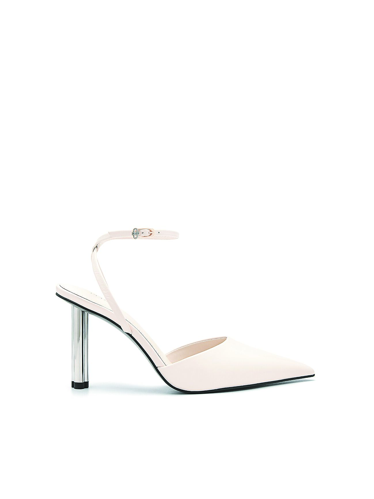 PEDRO Icon皮革高跟鞋,石灰白,3690元。(PEDRO提供) PEDRO Icon皮革高跟鞋,石灰白,3690元。(PEDRO提供)