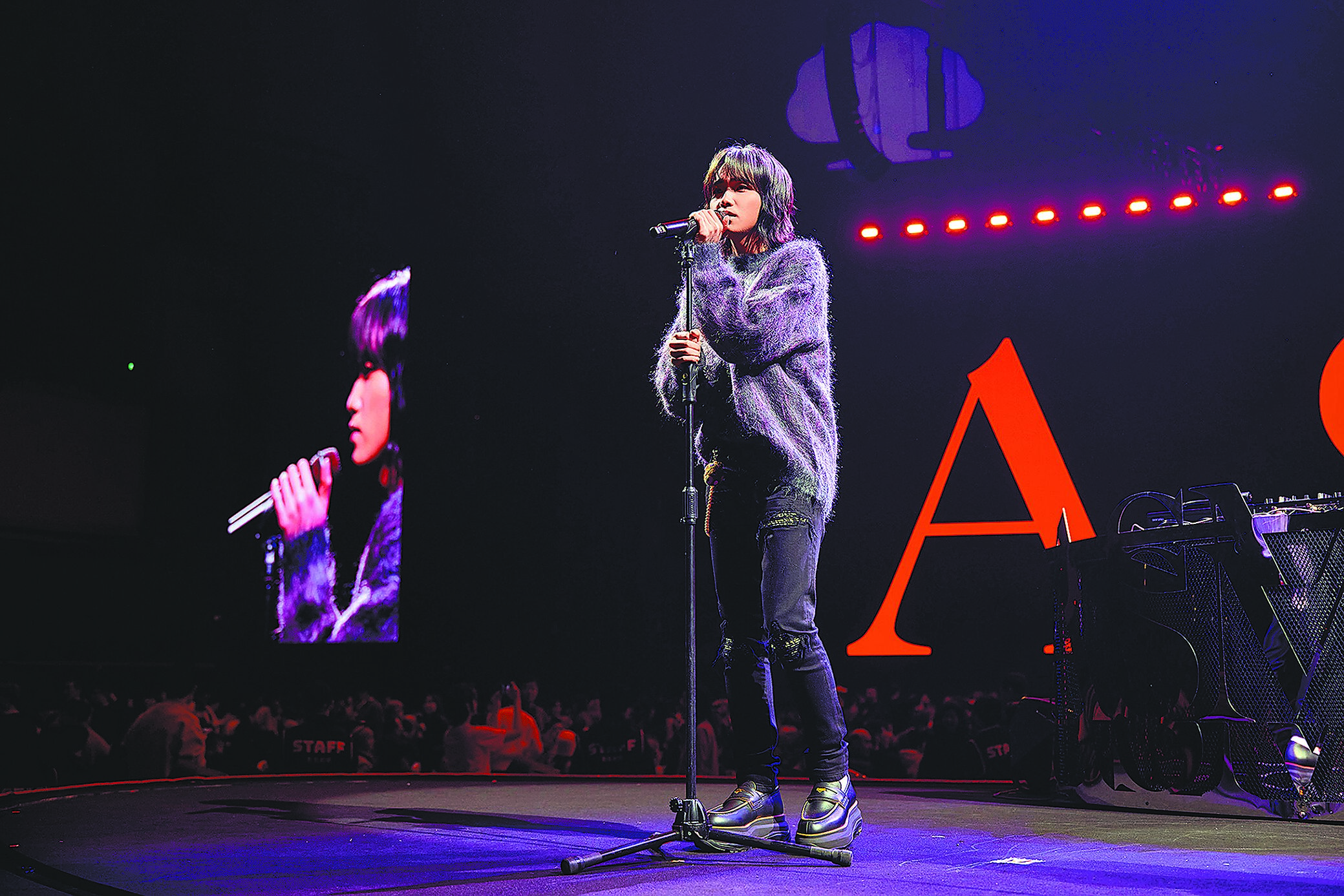 持修28日擔任阿妹大巨蛋演唱會的暖場嘉賓。(聲動娛樂提供) 持修28日擔任阿妹大巨蛋演唱會的暖場嘉賓。(聲動娛樂提供)