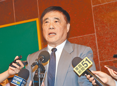 前台北市長郝龍斌。(本報資料照片) image