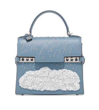 DELVAUX Tempete Small Le Chant de l’Orage太平洋藍,價格店洽。(DELVAUX提供) DELVAUX Tempete Small Le Chant de l’Orage太平洋藍,價格店洽。(DELVAUX提供)