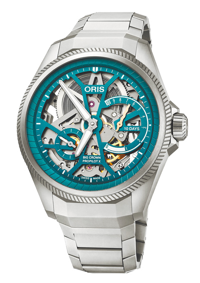 ORIS首度推出ProPilot X Calibre 115蛇年表,限量88只,每只28萬8000元。(ORIS提供) ORIS首度推出ProPilot X Calibre 115蛇年表,限量88只,每只28萬8000元。(ORIS提供)