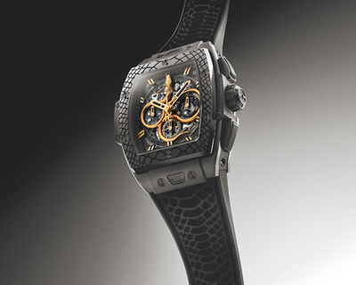 宇舶以藝術手法打造Spirit of Big Bang金蛇表,限量88只,108萬3000元。(HUBLOT提供) 宇舶以藝術手法打造Spirit of Big Bang金蛇表,限量88只,108萬3000元。(HUBLOT提供)