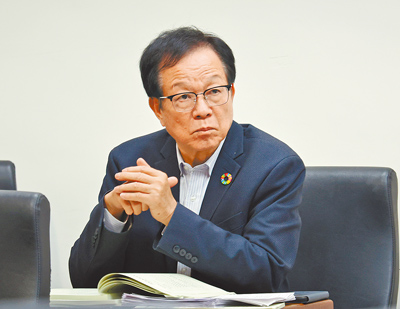 台糖董事長吳明昌9日表示,已向法院遞狀,聲請重新調查吳乃仁等4名債務人財產狀況。
(姚志平攝) image