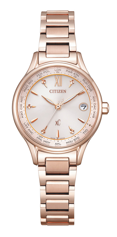 CITIZEN光動能全球電波時計腕表EC1193-55X,3萬900元。
(CITIZEN提供) CITIZEN光動能全球電波時計腕表EC1193-55X,3萬900元。
(CITIZEN提供)