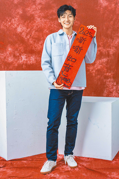 周曉涵、黃雋智以及劉育仁(見圖)在去年成為同門,3人分享新年計畫。(羅永銘攝) 周曉涵、黃雋智以及劉育仁(見圖)在去年成為同門,3人分享新年計畫。(羅永銘攝)