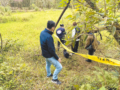 藝人林葉亭的父親26日被發現陳屍北市內雙溪一處私人水池。
(民眾提供/李文正台北傳真) image