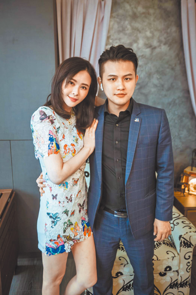 蕭淑慎(左)在5日突發聲明切割梁軒安,但強調夫妻沒離婚。(資料照片) image
