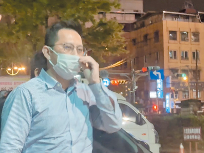 新北地檢署查出北市刑大代理偵查隊長劉居榮(見圖)涉洩密,6日遭傳喚。(柯毓庭攝) image