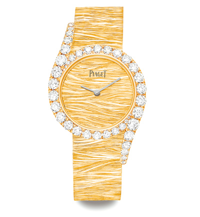 伯爵Limelight Gala系列珠寶表玫瑰金鑽石款。(PIAGET提供) 伯爵Limelight Gala系列珠寶表玫瑰金鑽石款。(PIAGET提供)