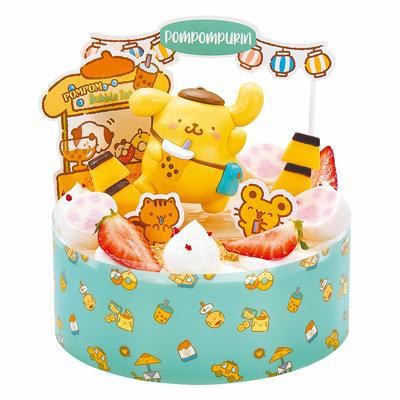 85度C「布丁狗-逛市集」,590元。(85度C提供) 85度C「布丁狗-逛市集」,590元。(85度C提供)