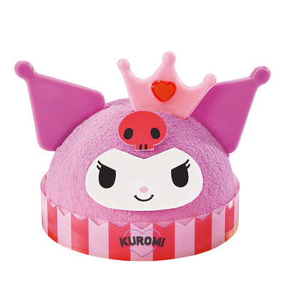 85度C「KUROMI-女王陛下」切片蛋糕,78元。(85度C提供) 85度C「KUROMI-女王陛下」切片蛋糕,78元。(85度C提供)