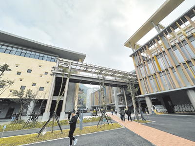 台北市立第二殯儀館(懷愛館)。(丁上程攝) image