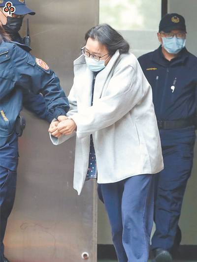 保母劉彩萱被控虐死1歲多男童剴剴,4月30日她被提訊時,在法庭內爆哭,承認曾凌虐剴剴。(本報資料照片) image