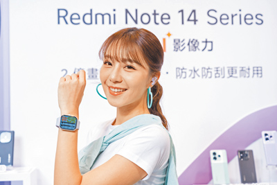 Redmi Watch 5 擁有 Redmi Watch系列歷來最大的2.07英寸AMOLED螢幕,建議售價2599元。(小米台灣提供) image