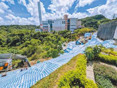 基隆市天外天焚化爐操作合約將於明年3月到期。(張志康攝) image