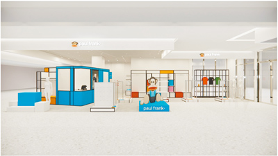 全台首店「Paul Frank」將進駐遠東Garden City,以其標誌性的小猴子聞名。(SOGO提供) image
